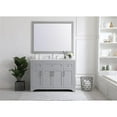 thumbnail image 6 of 48 inch Single Bathroom Vanity in Grey with Backsplash, 6 of 8