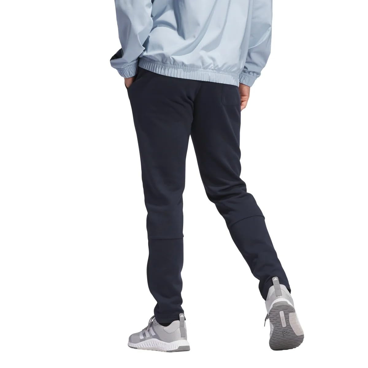 adidas Men�s Regular Fit Zippered Ankle Openings Jogger - Blue (Aurink), Small