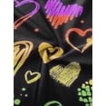 thumbnail image 3 of Camisa del día de San Valentín de las mujeres que imprime las camisetas de manga larga del jersey de las tapas XBTCLXEBCO Amarillo negro, T XXL, 3 of 6