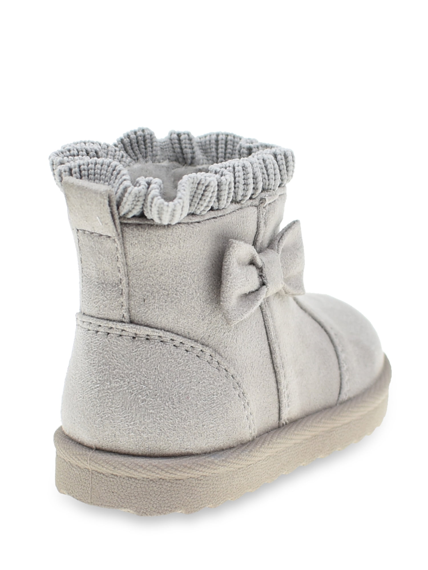 Wonder Nation Baby and Toddler Girls Faux Fur Boots