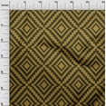 thumbnail image 3 of oneOone Polyester Spandex Yellow Fabric Geometric Sewing Material Print Fabric By The Yard 56 Inch Wide, 3 of 4