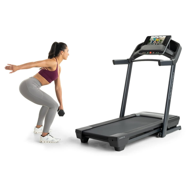 ProForm Carbon TL Treadmill for Walking and Running with 5 Display Built In Tablet Holder and SpaceSaver Design