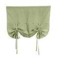 thumbnail image 1 of Solid Color Bowknot Sun Shade Window Home Decor Valance Drape Short Curtain, 1 of 9