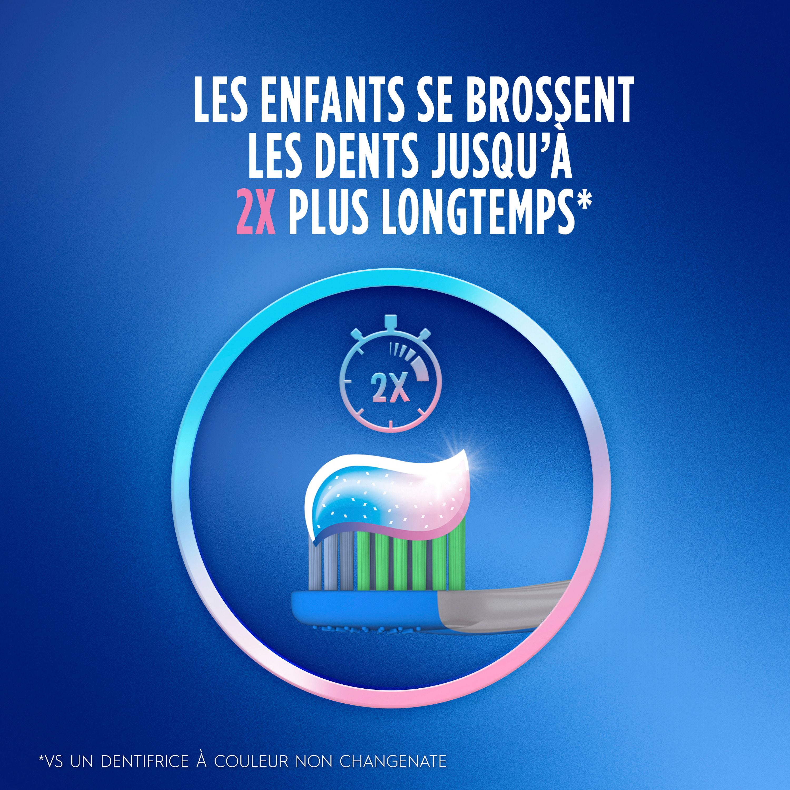 Dentifrice au fluorure Crest avancé pour enfants, saveur de fraise, 85mL 85ML