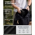 thumbnail image 5 of Men Vests Lightweight Golf Vest Windproof Sleeveless Casual Jacket Outerwear for Travel Sport Pocket, 5 of 8