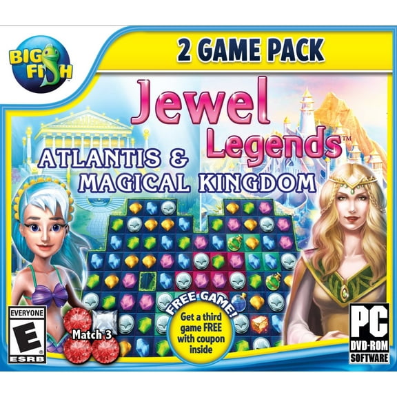 Big Fish: Jewel Legends 2: Atlantis and Magical Kingdom - PC