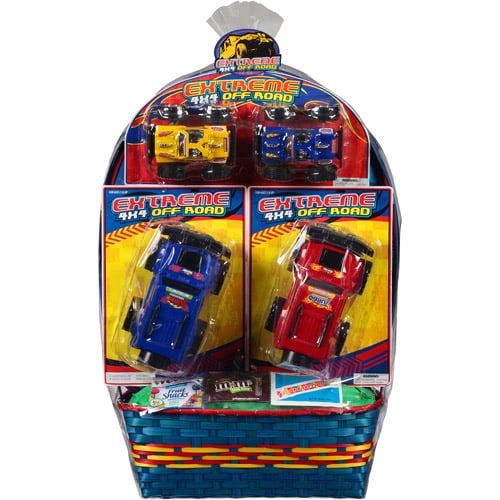 Wondertreats Extreme 4x4 OffRoad with Toys and Candy Easter Basket