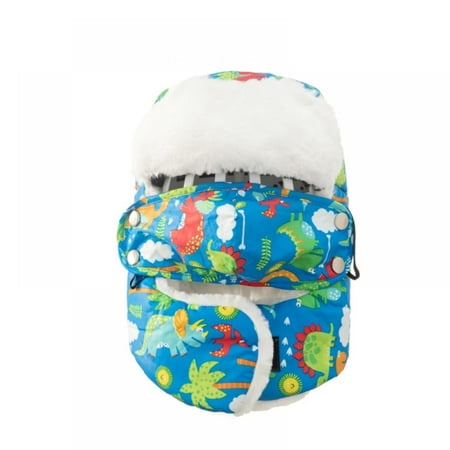 

Winter Trapper Hat for Boys Girls Waterproof Warm Baby Toddler Ushanka Fleece Beanie Hats for 0-3T