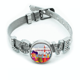 thumbnail image 1 of Famoso local de turismo japonés Pulsera pulsera pulsera de cristal amor pulsera ajustable, 1 of 2