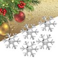 thumbnail image 1 of Decoración navideña Decoraciones para árboles de Navidad Adornos de copos de nieve Decoración navideña Confeti de copo de nieve Confeti navideño Boda para fiesta de ANGGREK Otros, 1 of 8