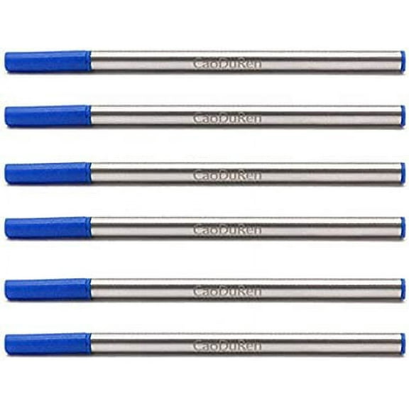 L 109mm 0.7 mm Tip Rollerball Pen Refills Ballpen for Waterman S0112670 German Ink 54090 540951