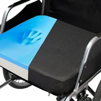 Pressure Sore and Tailbone Pain Relief Memory Foam Wheelchair Seat Cushion for Wheelchair Office Chair