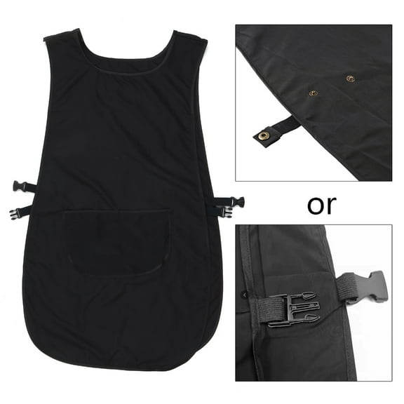 Adjustable Barber Apron with Pockets,Waterproof Hair Stylist Waist Apron for Salon Barber Cleaning Work of House Hotel