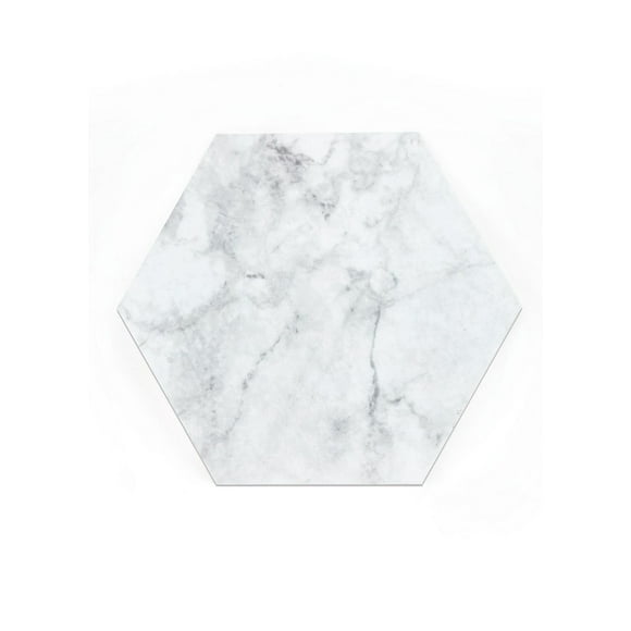 FloorPops Milena Peel and Stick Hexagon Floor Tiles Set of 20