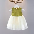 thumbnail image 2 of Girls Dresses Summer Dress New Children Dress Summer Dress Little Girl Skirt Short Sleeves Princess Dress Size 4 Y-5 Y, 2 of 7