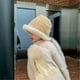 thumbnail image 3 of Xiao Hua Gorro de invierno cálido para mujer, tejido con forro de lana, antifrío y resistente al viento, con protección auditiva, color caqui, 3 of 3