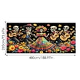thumbnail image 2 of REK Halloween Garage Banner Weird Decorations Terrifying Atmosphere And Spine Design Create An Ominous Atmosphere That Is Perfect For Both And Pranksters, 2 of 6