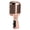 Rose Gold, variant on Vintage Microphone, Zinc Alloy Self Tensioning Rotating Rack Cardioid Directional Dynamic Microphone, Old School Microphone Retro Microphone for Stage Performances Studios