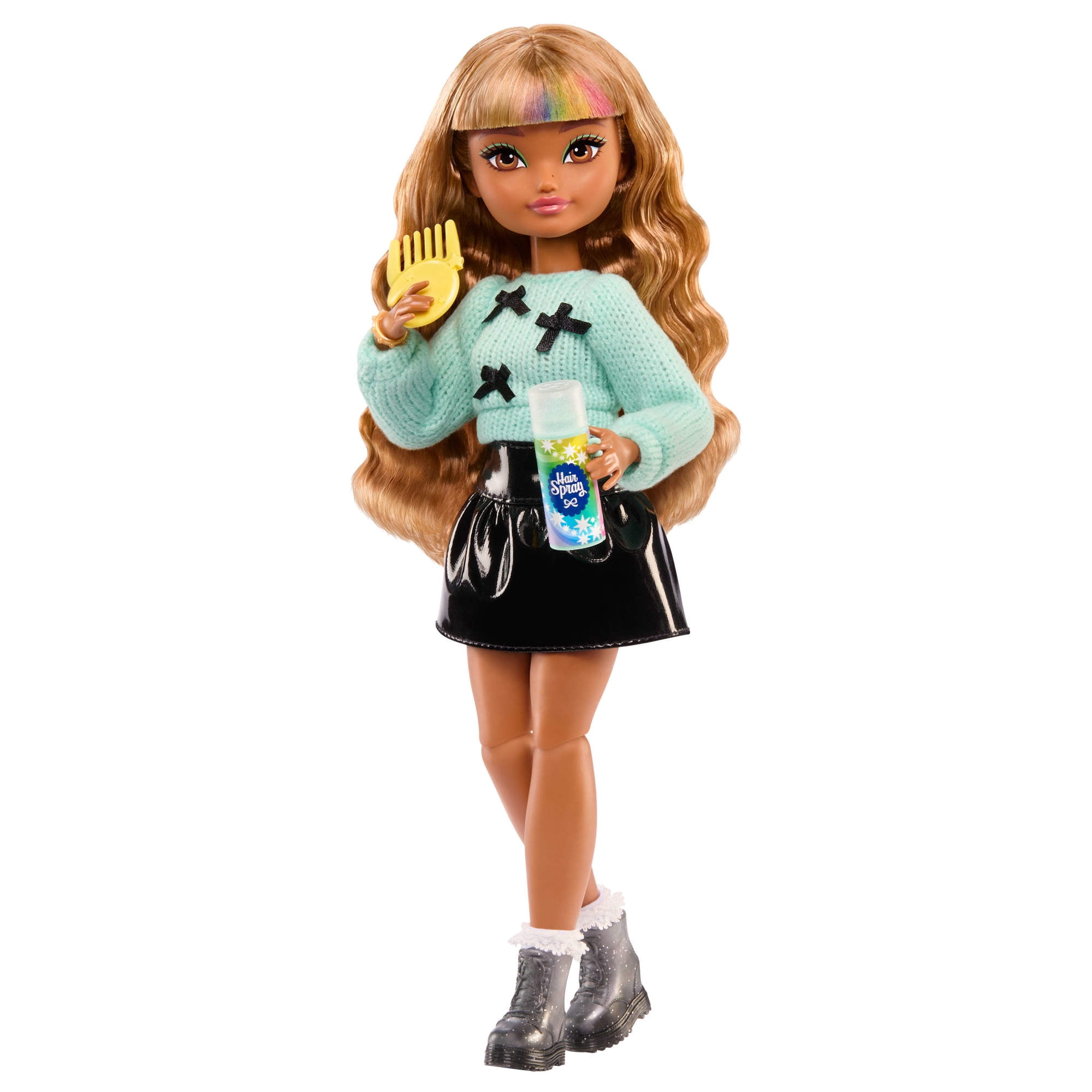 Dream Besties Barbie Teresa Roller Skating Fashion Doll with 9