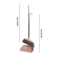 thumbnail image 3 of InsCrazy Broom with Dustpan Combo Set Set Standing Lightweight Space Saving for Kitchen Living Room Bathroom and Hall Floor for Office, Home, Hotel, Bar, Kitchen, Lobby, Floor 33 inches, 3 of 6
