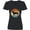AB-Black, variant on Inktastic Dachshund Dog Retro Sunset Women's V-Neck T-Shirt