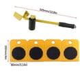 thumbnail image 4 of Boovnll Tool Kit, 5 in 1 Moving Heavy Handling Tool Furniture Convenient Tool, Tool Set, Home Essentials, Household Essentials, 4 of 4