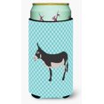 thumbnail image 1 of ""Caroline'S Treasures American Mammoth Jack Donkey Blue Check - Abrazadera Decorativa Para Latas Para Niño Alto, Multicolor"", 1 of 1
