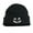 black, variant on Hat Funny Smiley Face Knitted Hat Autumn Winter Outdoor Warm Pullover Wool Hat Beanie Hat Trendy