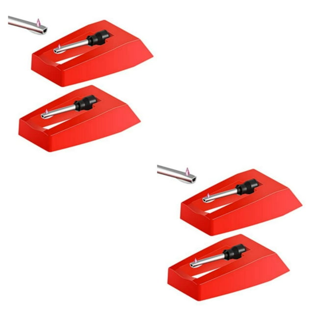 relayinert 2piece Improve Turntable S Performance With Replacement Needle Music Enjoyment Record Player Needle 2Set