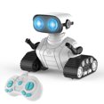 thumbnail image 1 of Robot recargable para niños - Juguete de control remoto con ojos LED - Música y sonidos interesantes - Para niños de 3, 4, 5, 6, 7, 8 años - Regalo para niños y niñas - Blanco, 1 of 5