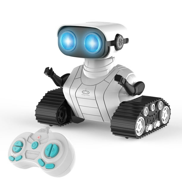 Juguetes roboticos robots de control remoto para ninos baile canto musica demostracion de ojos LED robots interactivos tecnologia de carga USB regalos juguetes para ninos y ninas de 3 4 5 6