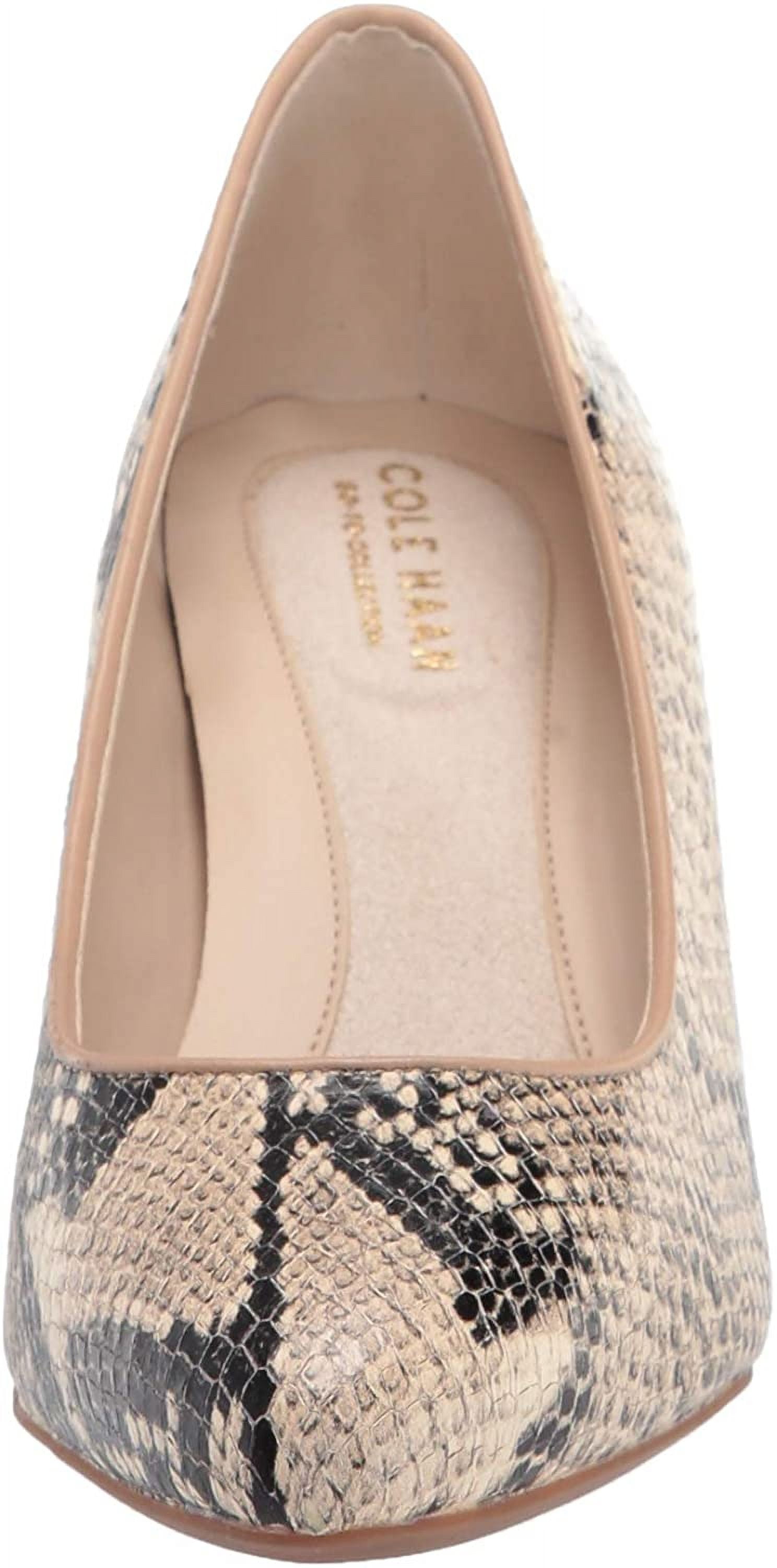 セール*Cole Haan The Go-To 60mm Snake Round Toe Wedge Pumps Cole Haan Womens The GoTo 60Mm Snake Round Toe Wedge Pumps