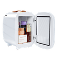 thumbnail image 7 of Caynel 5L Portable Retro Mini Fridge 6-can Mini Refrigerator,White, 7 of 7