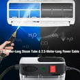 thumbnail image 3 of FINE MAKER 2500W Steam Cleaner, Handheld High Temperature and High Pressure Steam Cleaner for Kitchen/Furniture/Bathroom/Car with 3 Brush Heads, 3 of 14
