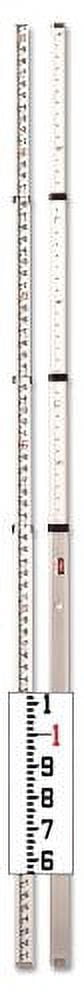 Cst/Berger Leveling Rod,Aluminum,13 Ft 06-813