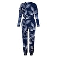 thumbnail image 5 of Feancey Fall Sweatsuits for Women 2024 Casual Floral Print 2 Piece Outfits Soft Comfy Long Sleeve Pullovers with Lounge Pants Tracksuit Set with Pockets Christmas Clearance Sale Multicolor S, 5 of 5
