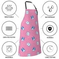 thumbnail image 5 of Kdxio French Bulldog Apron with Pockets Adjustable Kitchen Aprons for Men Women Waterproof Aprons for Cooking,Drawing,Crafting, Baking Household Cleaning, 5 of 8
