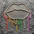 thumbnail image 2 of Glowneon Colorful Sexy Lips Neon Signs, Abstract Art Wall Decor, 2 of 3