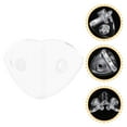 thumbnail image 1 of OULII 10Pcs Small Corner Brace Transparent Acrylic 90 Degree Angle Storage Holder For General Users, 1 of 7