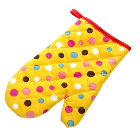 

Sunjoy Tech 1Pc Thermal Insulated Heat Resistant Oven Mitt Thickened Glove Kitchen Bake Tool