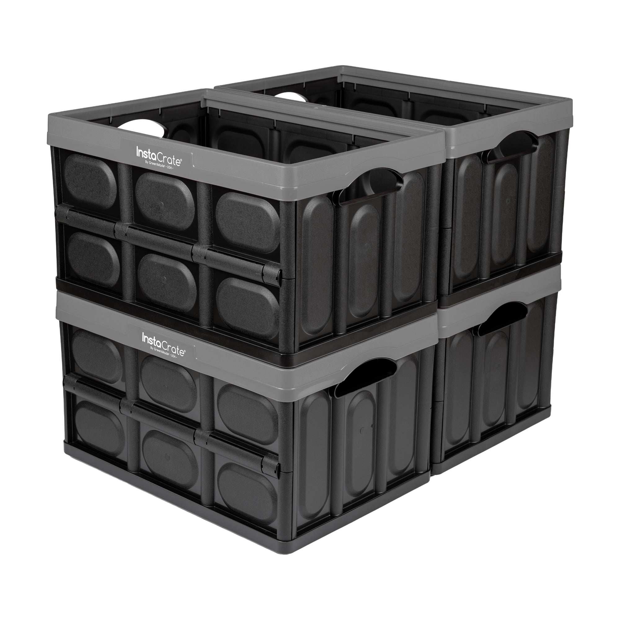 Greenmade Instacrate 12-Gallon Collapsible Plastic Storage Bin