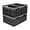Space Gray, variant on Greenmade Instacrate 12-Gallon Collapsible Plastic Storage Bin with Handles, Black and Blue