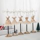 thumbnail image 3 of Elegant Evening Dress Jewelry Rack Resin Dress Frame Bracelet Ring Display Stand [跃星辉]树脂工艺品项链模特架 首饰架家居摆件（25cm高香槟色1号） ANGGREK Otros, 3 of 8