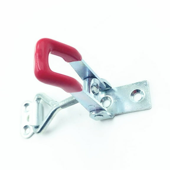 FRCOLOR 2Pcs Mini Toggle Clamp for Jigs Tool Fixtures Silver Iron 2Pcs