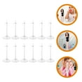 thumbnail image 4 of HLONK 12Pcs Doll Stand Action Figure Display Organizer Doll Support Doll Display Bracket Doll Holder, 4 of 7