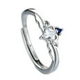 thumbnail image 5 of Mightlink Couple Ring Luxury Exquisite Non-Fading Valentine's Day Jewelry The Princess And The Knight Engagement Ring for Anniversary, 5 of 7
