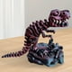 thumbnail image 3 of Huesos de dinosaurio impresos en 3D Tiranosaurio Rex Articulaciones móviles Modelo 3D Cráneo T-Rex (rojo negro), 3 of 8