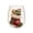 Red, variant on Luyimi Christmas Stemless Glass Cup, 6.29×3.28 Inch Festive Wreath Stocking Printed Tumbler for Holiday Tabletop Drinks and Gift Giving