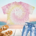 thumbnail image 2 of Women's Tie-Dye Crop Tee, Inspirational t-shirt, Aesthetic Faith Apparel, Faith Apparel, Young Christian Apparel, 2 of 10