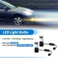 thumbnail image 2 of Bombillas LED para Faros H4/Y6D Unique Bargains 8000lm Luces LED Auto 6500K Luz Blanca Alta y Baja Intensidad Alto Rendimiento Plug Play Sin Parpadeo Luces de Conducción 1 par, 2 of 7